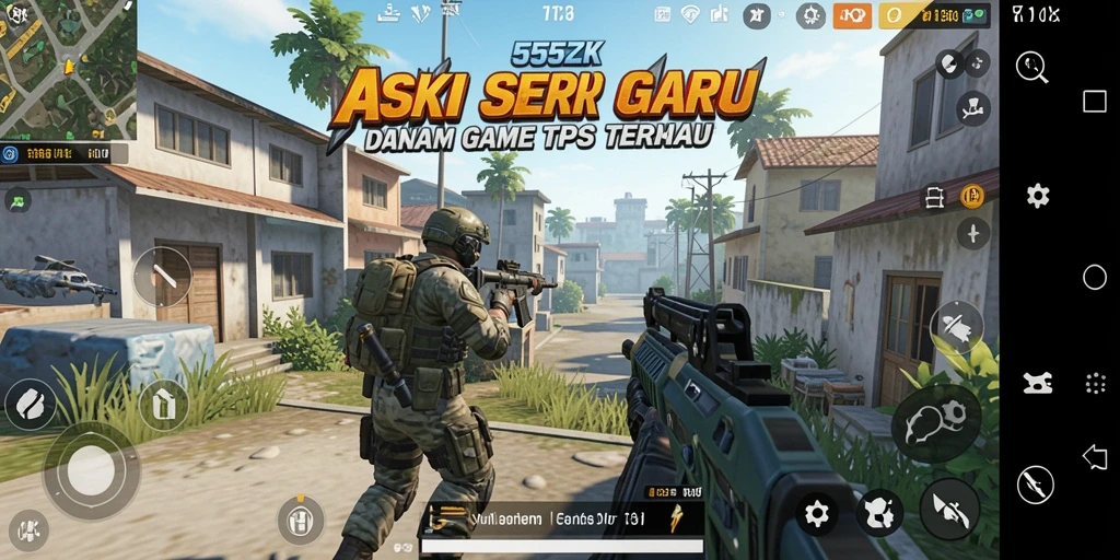 Tangkapan layar gameplay <strong>555ZK</strong> yang menampilkan aksi seru dan grafis menawan.