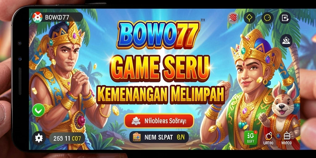 Tampilan gameplay Slot yang menarik dan mengasyikkan di BOWO77.