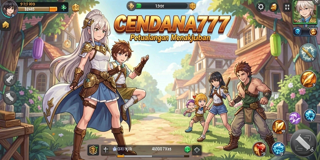 Gameplay CENDANA777 dengan karakter Anime yang menawan dan pertarungan seru.
