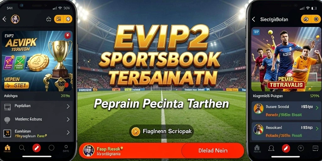 Tampilan screenshot utama EVIP2 menampilkan momen taruhan yang seru dan interaktif.