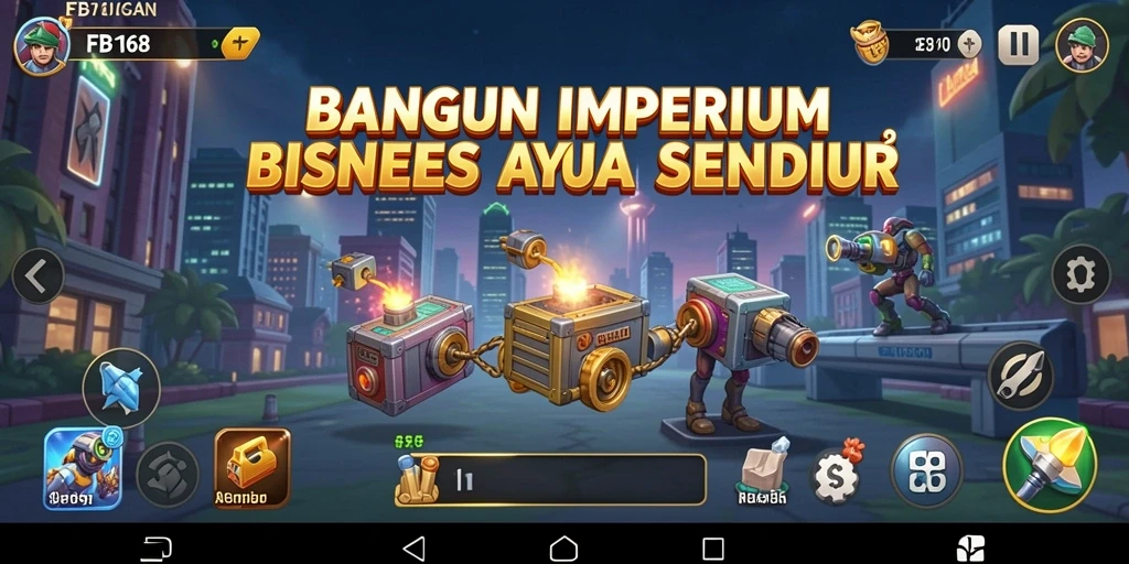 Tampilan gameplay FB168 yang menarik dan penuh strategi Tycoon.