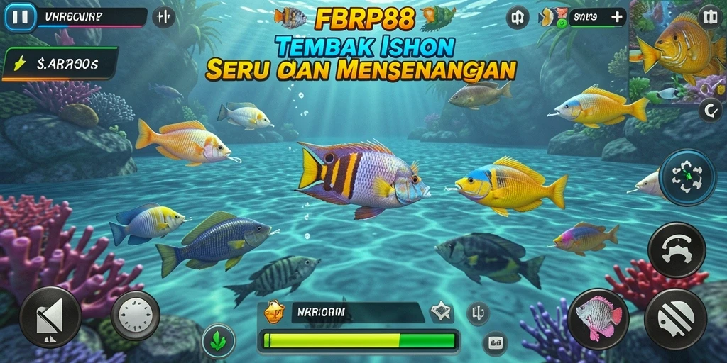 Tampilan gameplay menarik di FBRP88 menembak ikan.