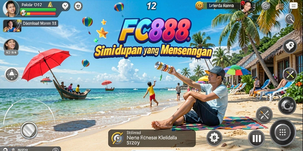 Tampilan gameplay menarik dan interaktif di FC888.