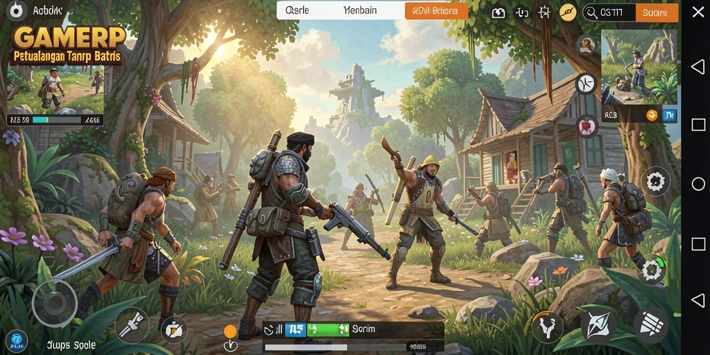 Gameplay menyeluruh di dunia terbuka yang menantang.