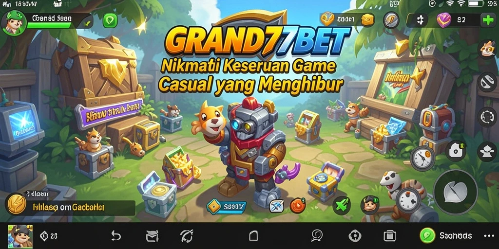 Tampilan menarik dari gameplay GRAND77BET yang menyenangkan.