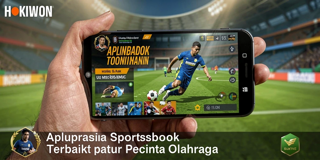 Tampilan HOKIWON dengan berbagai opsi taruhan olahraga.
