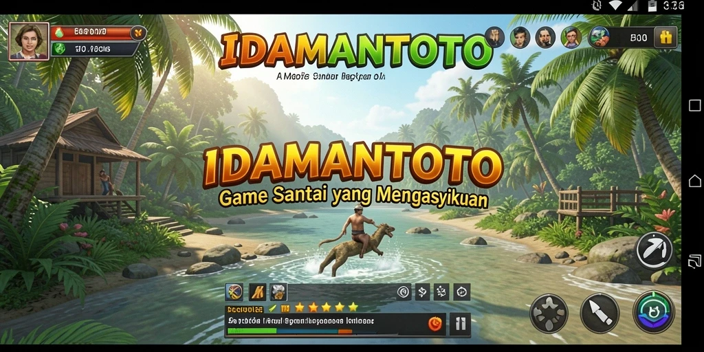 Screenshot IDAMANTOTO menampilkan gameplay yang menarik dan penuh warna.