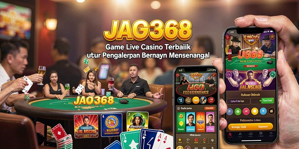 Tampilan mengesankan dari gameplay Live Casino JAGO368.
