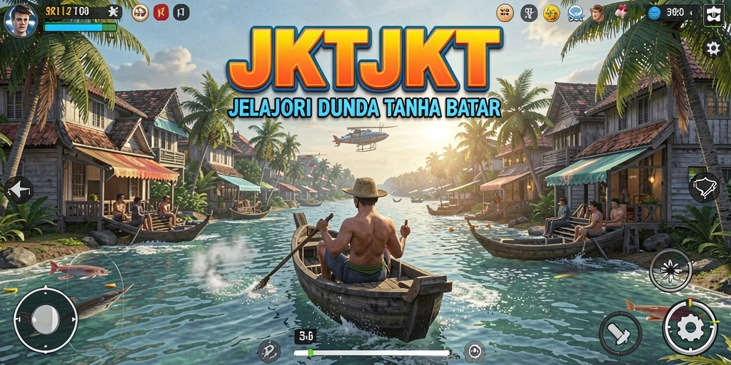 Tampilan menakjubkan dari gameplay Open World JKTJKT.