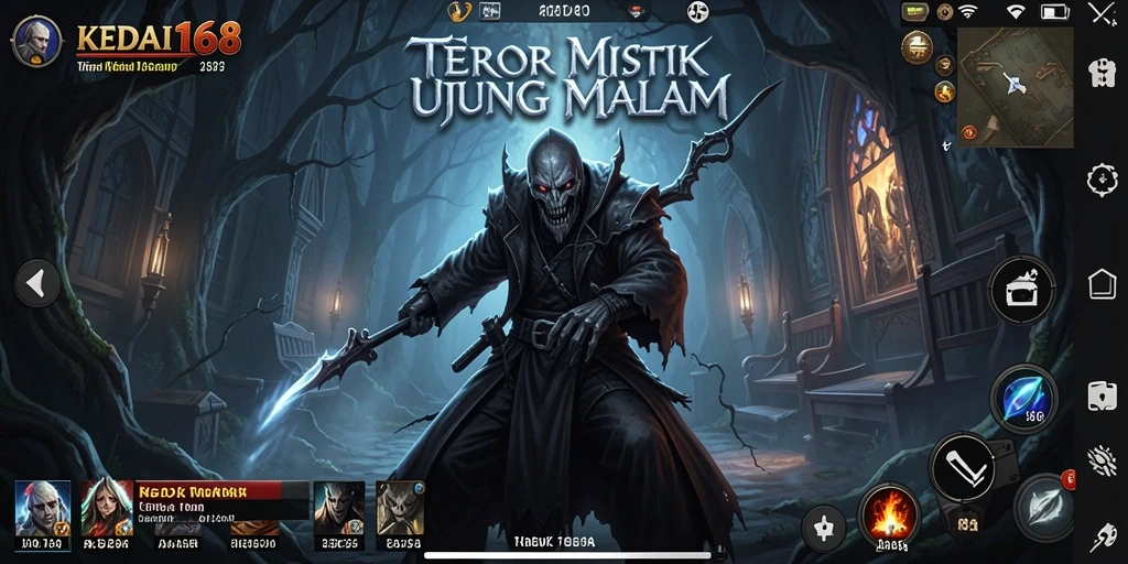 Gameplay menegangkan dalam suasana horror KEDAI168.