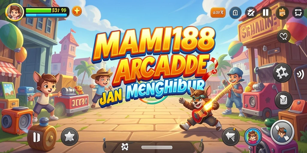 Tampilan gameplay seru dalam MAMI188 dengan berbagai tantangan arcade.