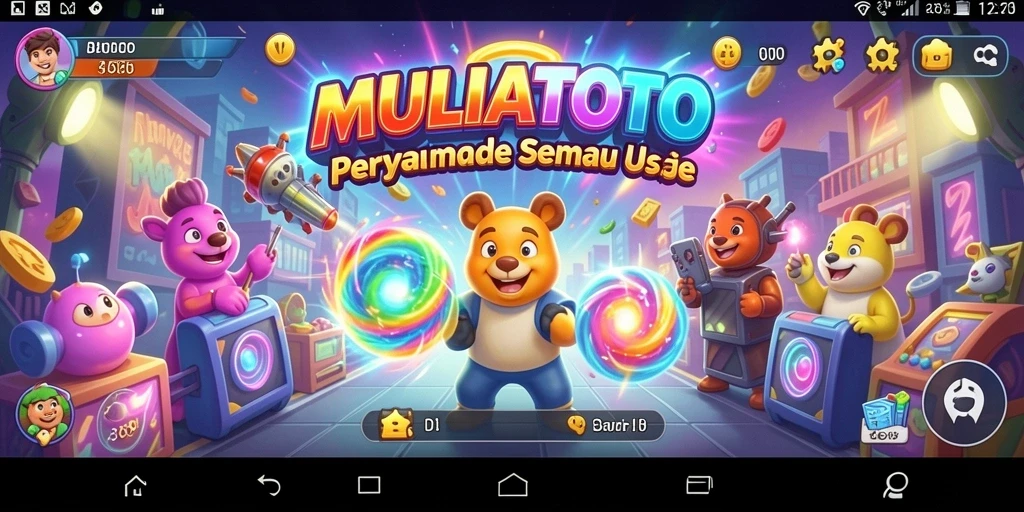 Tampilan gameplay menarik dari MULIATOTO yang menampilkan aksi seru.