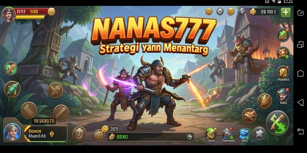 Tampilan gameplay seru NANAS777 dengan strategi yang mendebarkan.