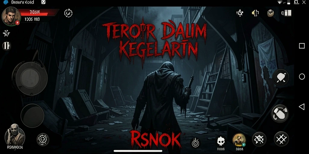 Tampilan gameplay RSNOK yang mencekam dan penuh ketegangan.